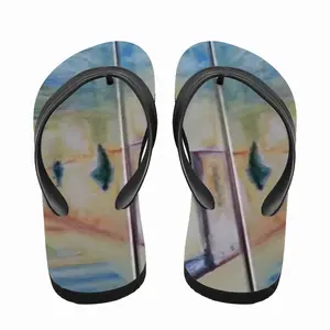 Men Kebab For Two Diptych Flip Flop Slippers