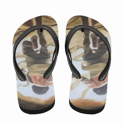 Men The Biography Flip Flop Slippers