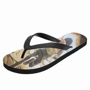 Men The Biography Flip Flop Slippers