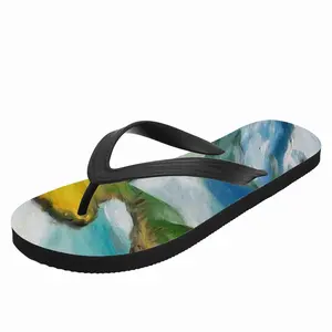 Men Beauty Of Lake Flip Flop Slippers