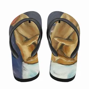 Men Hand Of Salvation Flip Flop Slippers