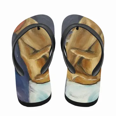 Men Hand Of Salvation Flip Flop Slippers