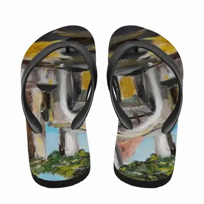 Men Beauty Of Garden Flip Flop Slippers