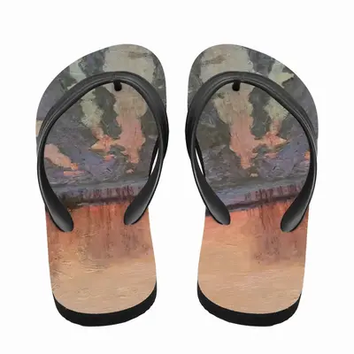 Men Thaw Darkens Oil On Flip Flop Slippers