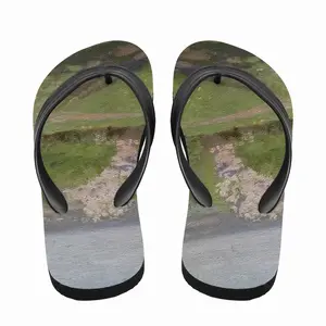 Men Gardens Bloom Flip Flop Slippers