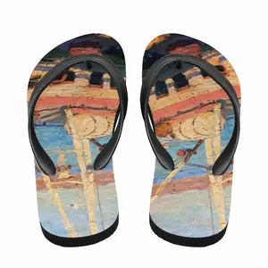 Men Night At The Port Flip Flop Slippers