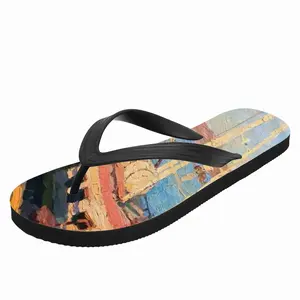 Men Night At The Port Flip Flop Slippers