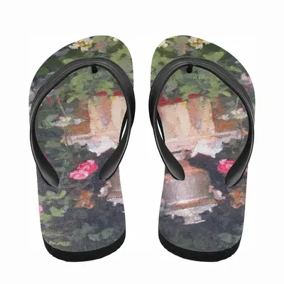 Men Summer In The Garden Flip Flop Slippers