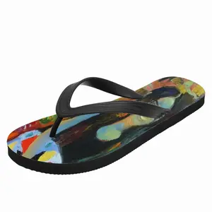 Men Portrait Of A Girl (Anya) Flip Flop Slippers