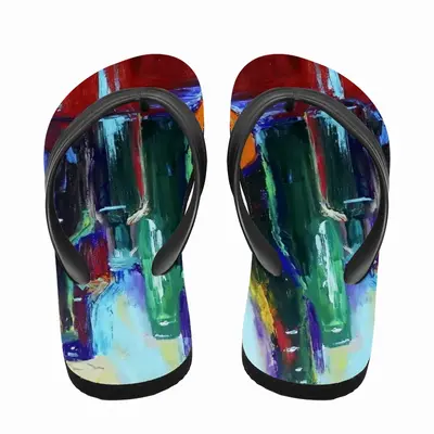 Men Bottles Flip Flop Slippers