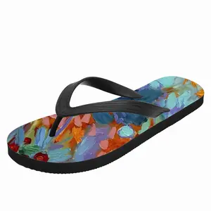 Men Flowerbed Of Flowers-2 Flip Flop Slippers