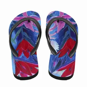 Men Lilies In The Evening Flip Flop Slippers