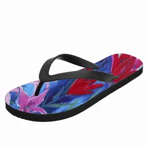 Men Lilies In The Evening Flip Flop Slippers