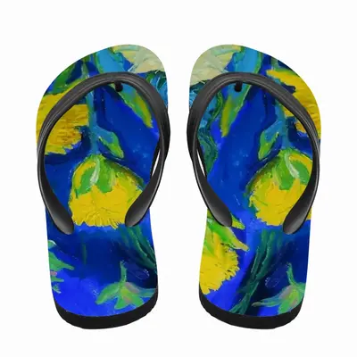 Men Tulips-1 Flip Flop Slippers