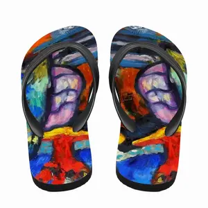 Men View From The Ravine Flip Flop Slippers