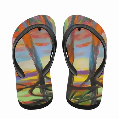 Men Two Trees Flip Flop Slippers