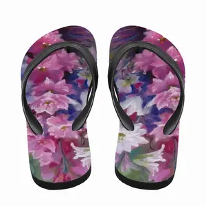 Men Summer Flowers Flip Flop Slippers