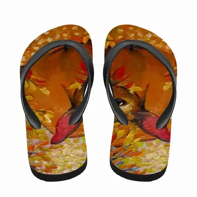 Men Deer Secret Hideaway Flip Flop Slippers