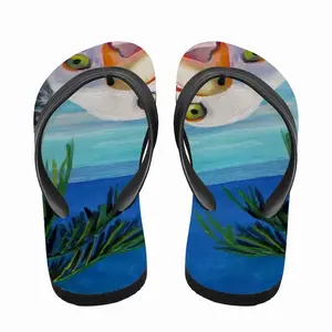 Men Seagull Beach Mob Flip Flop Slippers