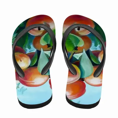 Men Apricot Branch Flip Flop Slippers