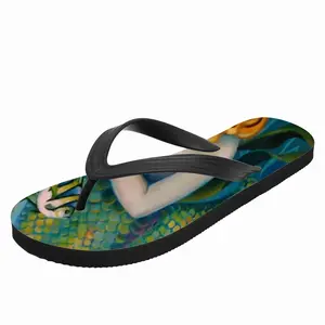 Men Mermaid Love Flip Flop Slippers