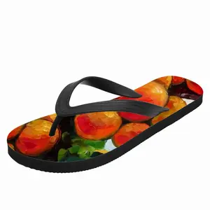 Men Apricot Tree Flip Flop Slippers