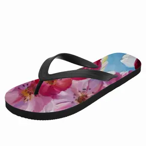 Men Sakura Cherry Blossoms Flip Flop Slippers