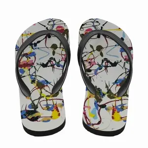 Men Strawberry Kiss Flip Flop Slippers