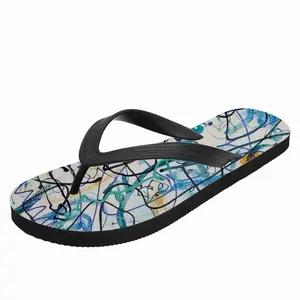 Men Active Listening Flip Flop Slippers