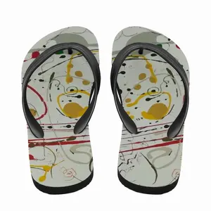 Men Ellipsis Flip Flop Slippers