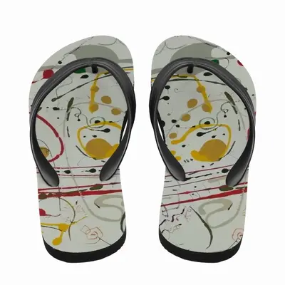 Men Ellipsis Flip Flop Slippers