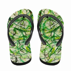 Men Go Green Flip Flop Slippers