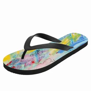 Men Seahorse Flip Flop Slippers