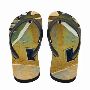 Men Santorini Oia Stairs Flip Flop Slippers