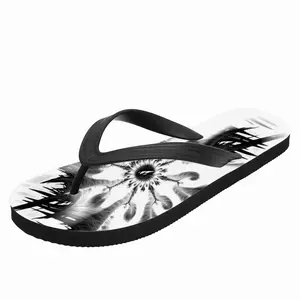 Men Feathers Flip Flop Slippers