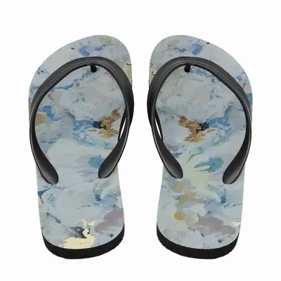 Men Peonies In The Stars Flip Flop Slippers