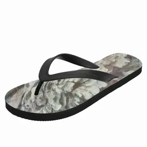 Men Winter Flower Flip Flop Slippers