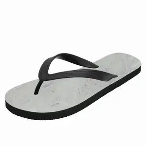 Men City In The Morning Flip Flop Slippers