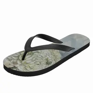 Men Flower Flip Flop Slippers