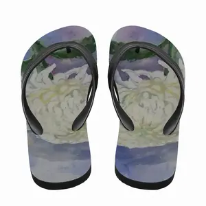 Men Chrysanthemum Flip Flop Slippers