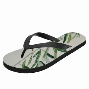 Men Olive Branch Flip Flop Slippers