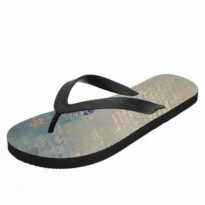 Men “Heart Of Perfect Wisdom Sutra” Flip Flop Slippers