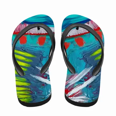 Men Blue Night Flip Flop Slippers