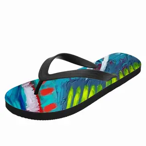 Men Blue Night Flip Flop Slippers