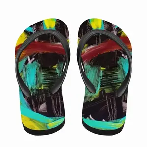 Men Postmodern Human 2 Flip Flop Slippers