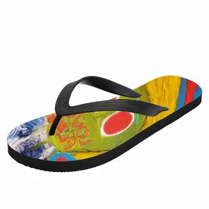 Men Love Planet Flip Flop Slippers