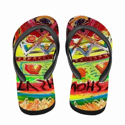 Men Small Tv Show Guernica Flip Flop Slippers