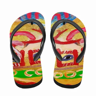 Men Van Gogh Loves Atarax Flip Flop Slippers