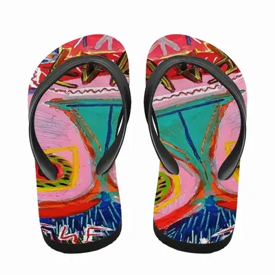 Men Fake News Flip Flop Slippers