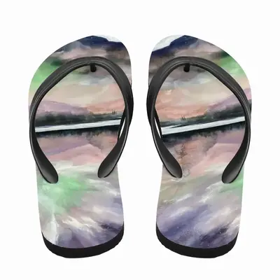 Men Aurora Borealis Flip Flop Slippers